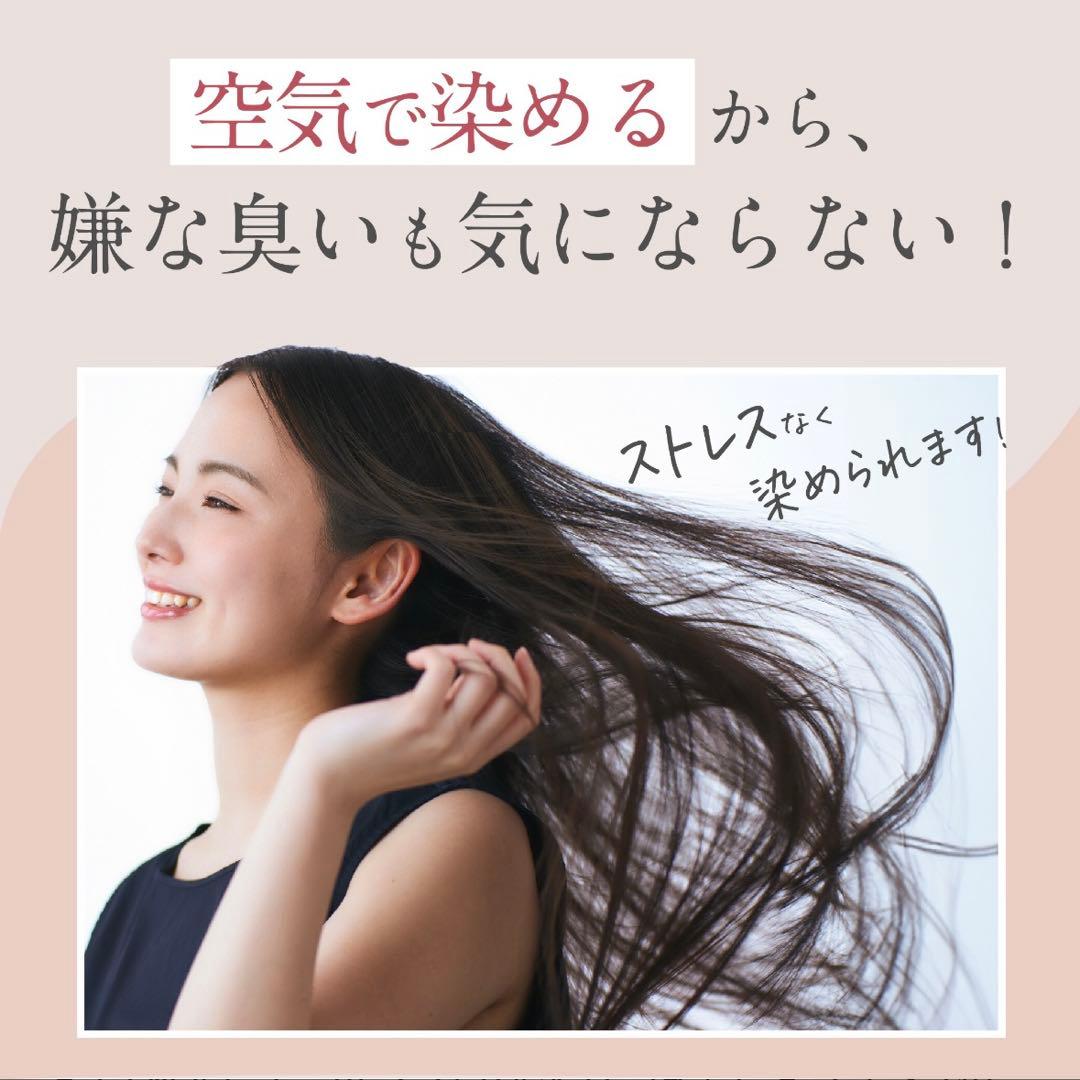 【新品/未使用】b.ris カラーリングフォーム 白髪染め 2本 ライトブラウン