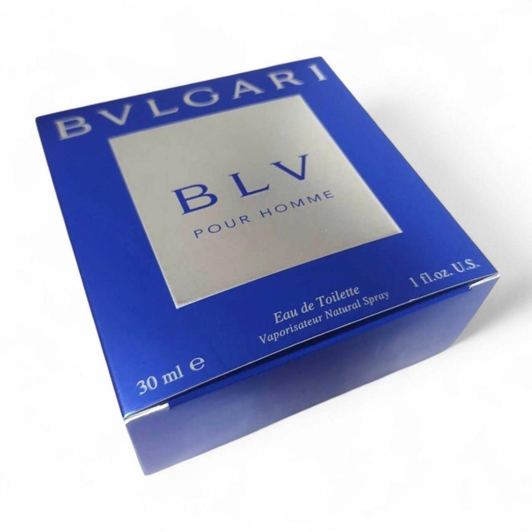 希少 ほぼ未使用 ブルガリ ブルー プールオム BLV 30ml スプレー 廃盤