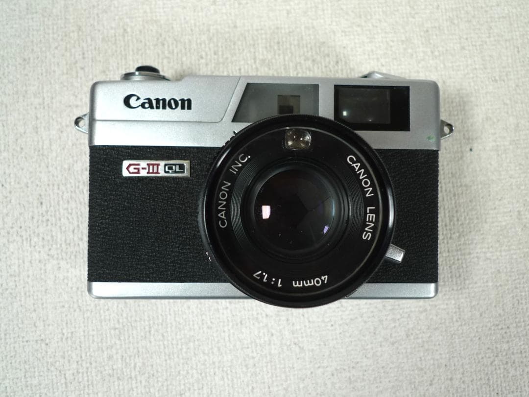 美品キヤノンCanon Canonet QL17 G-III 40mm F1.7