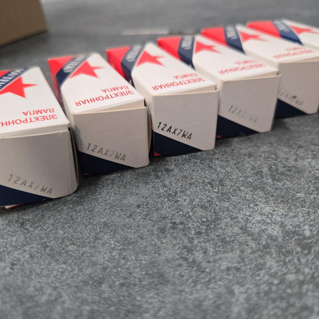 SOVTEK 真空管 12AX7WA 6個セット ロシア製