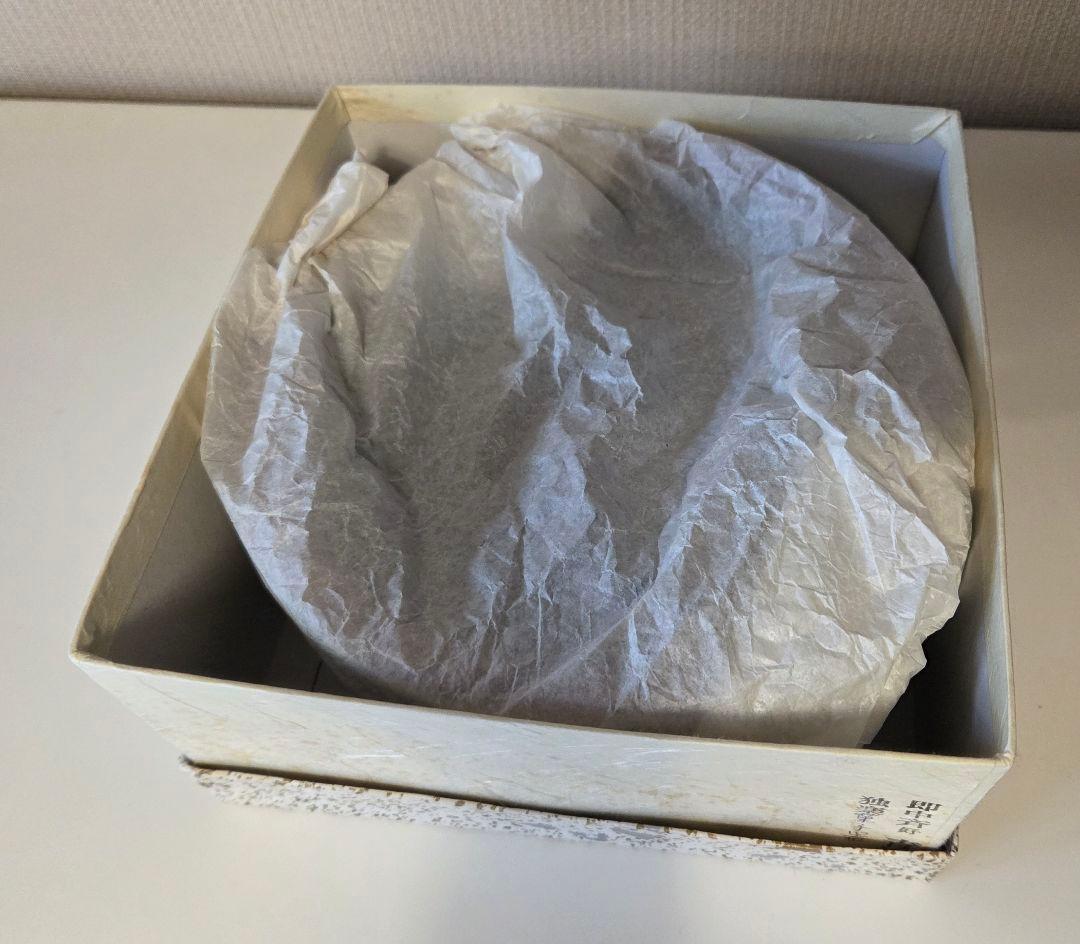 即中斎好 青漆独楽 菓子器 高杯 表千家 茶道具