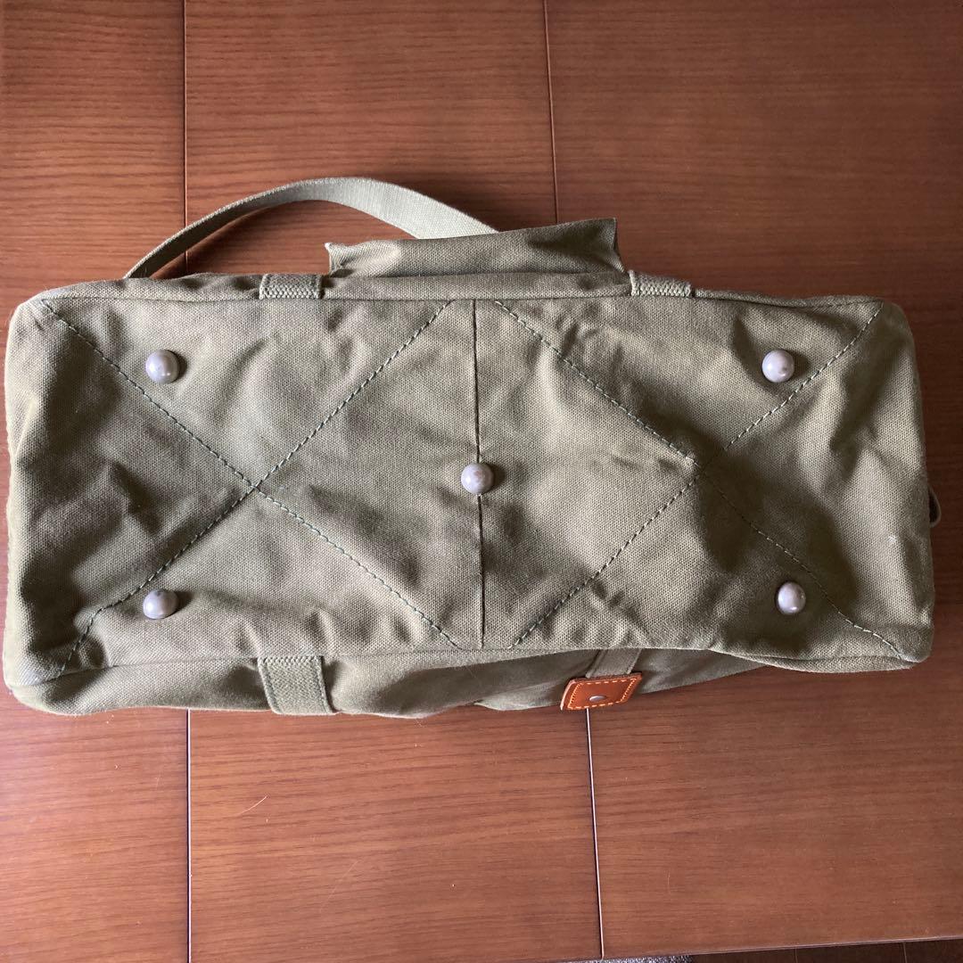 信三郎帆布　ボストンバッグ　ショルダー付き
