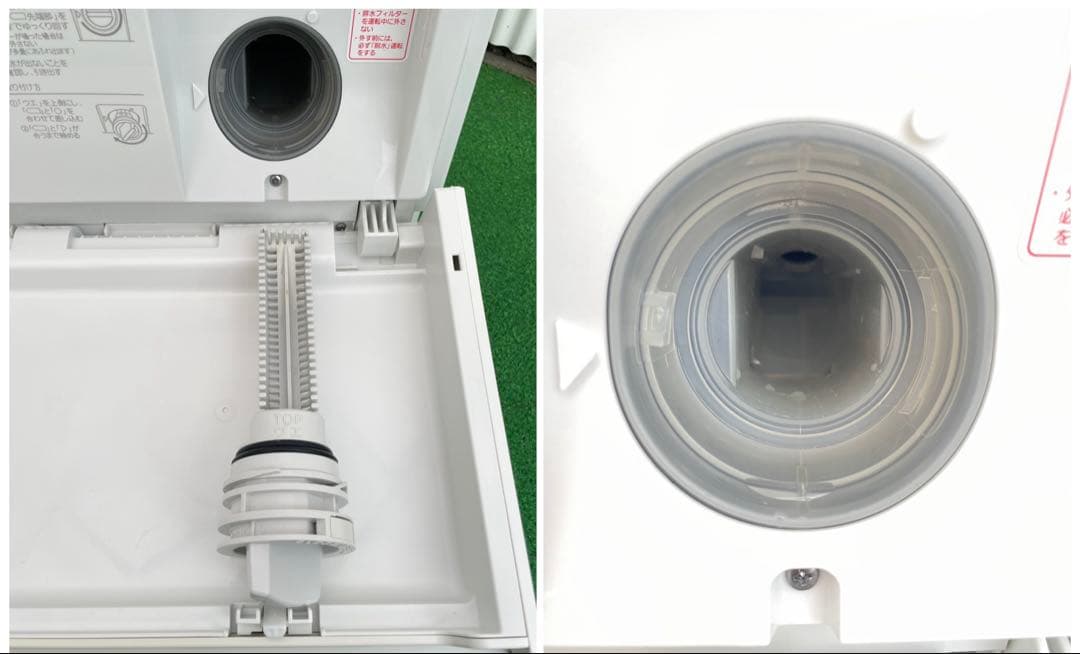 A28 パナソニック キューブル 7kg ドラム式洗濯機 コンパクト 温水洗浄