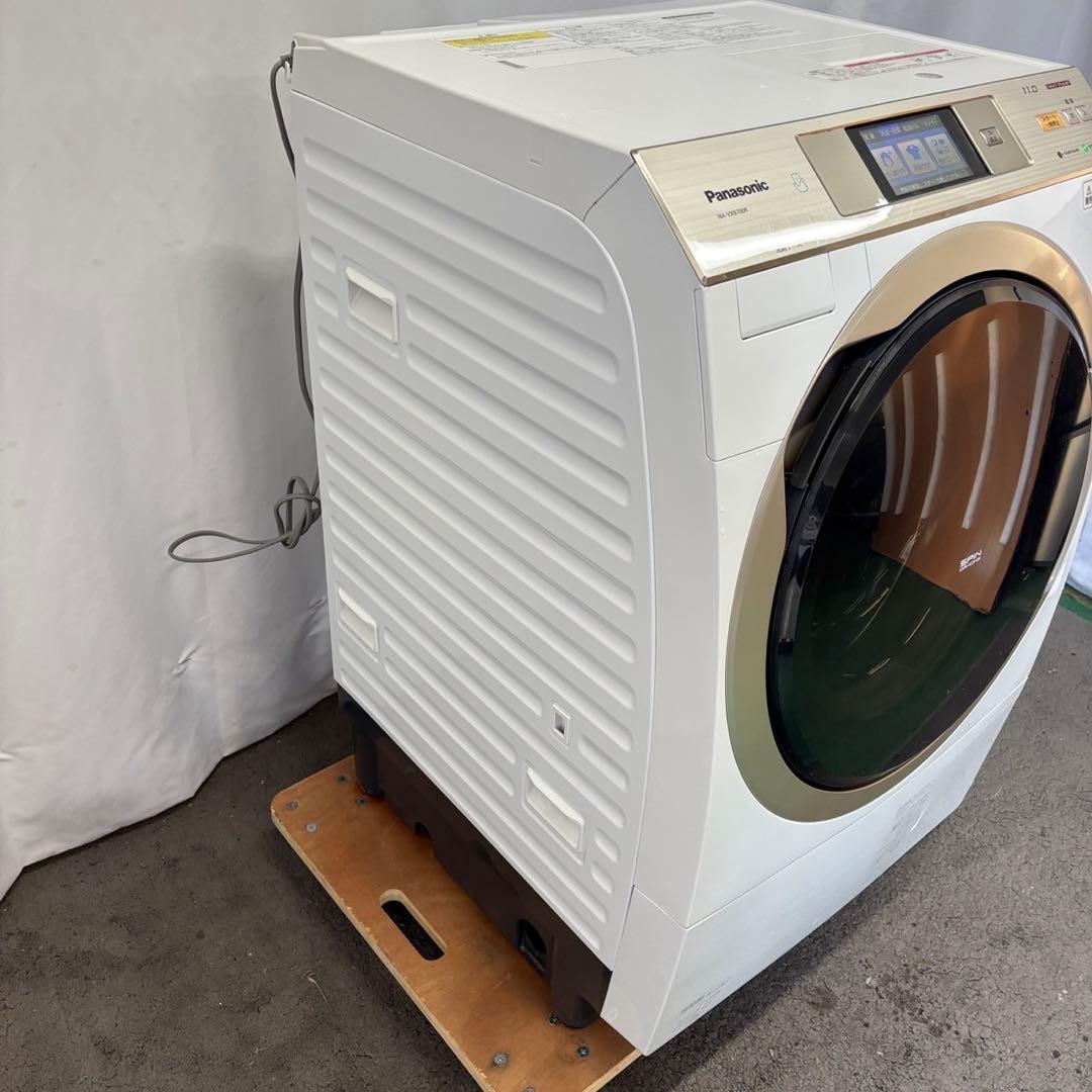 172　パナソニック　ドラム式洗濯機　11キロ　乾燥　右開き　設置無料　安い‼️