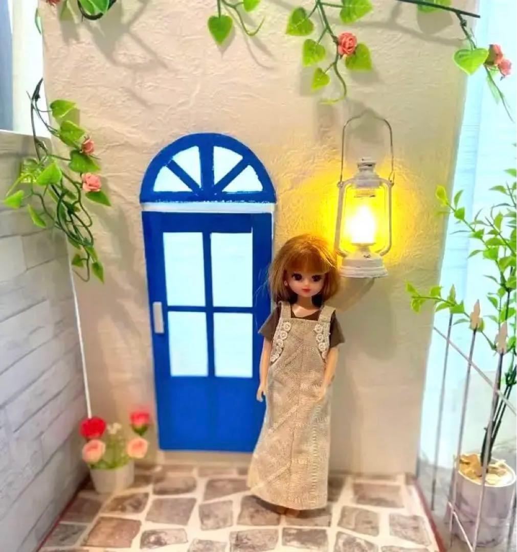 ドールハウス　ハンドメイド　ガーデン