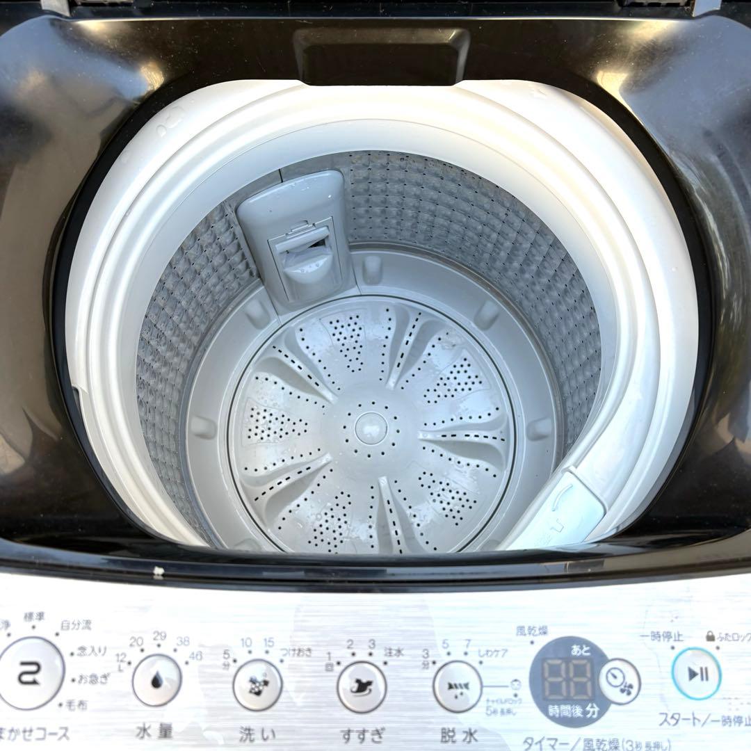 Haier 2024年冷蔵車洗濯機セット　1人暮らしセット　分解洗浄済み