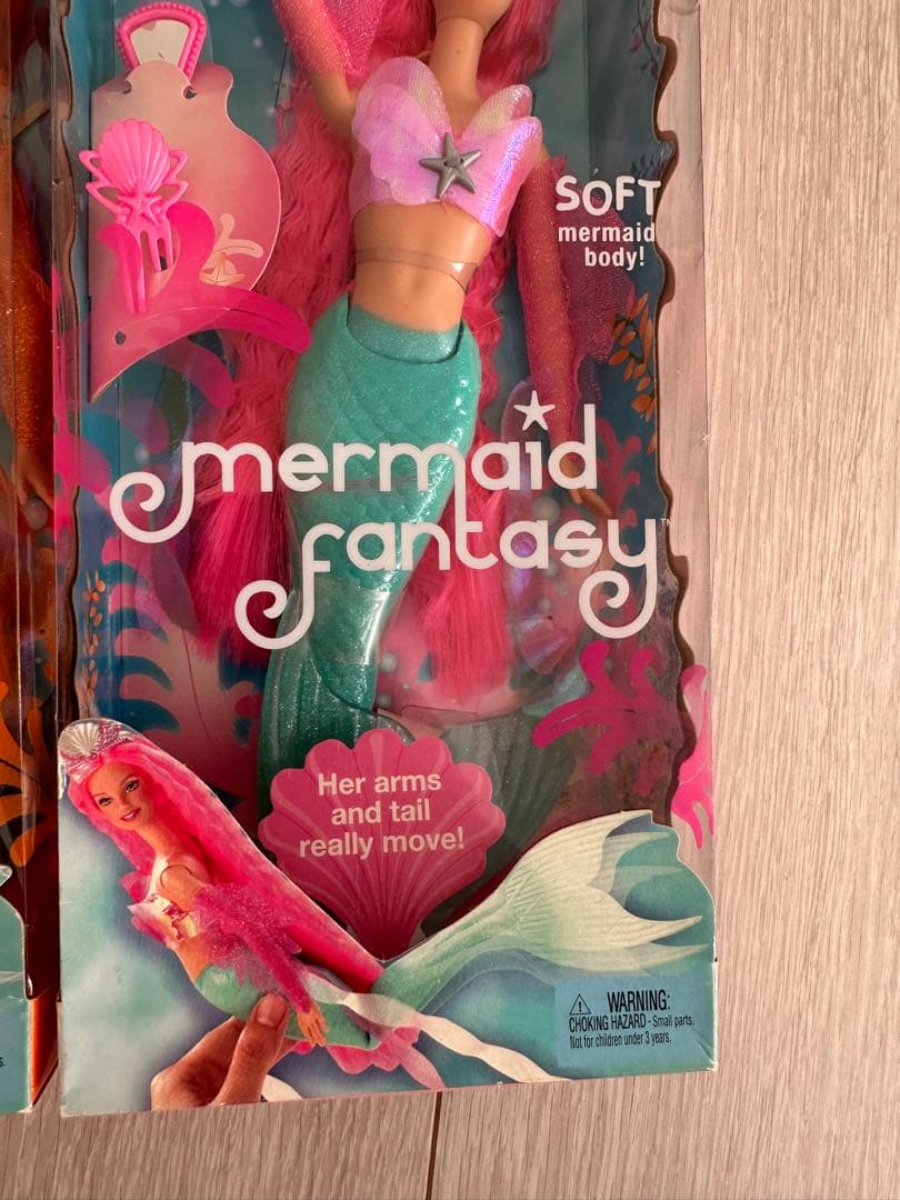 2002年バービー人魚Barbieヴィンテージ マーメイド　ナイルパーチ