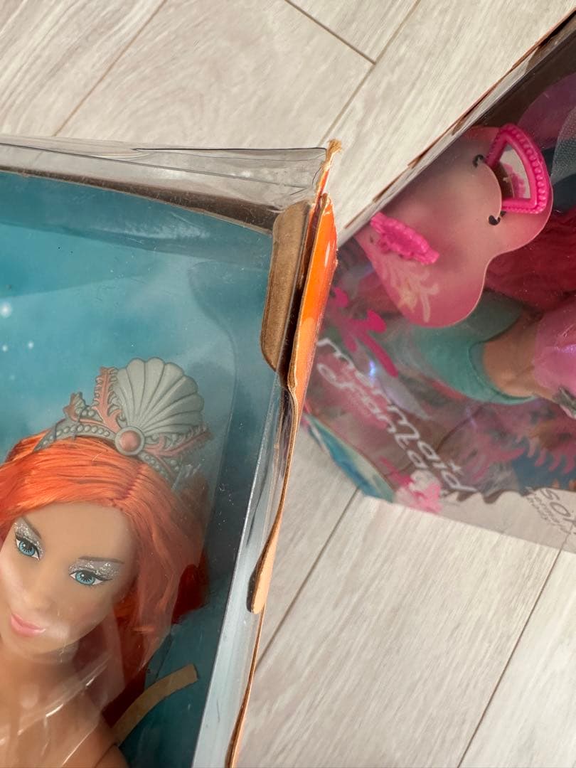 2002年バービー人魚Barbieヴィンテージ マーメイド　ナイルパーチ