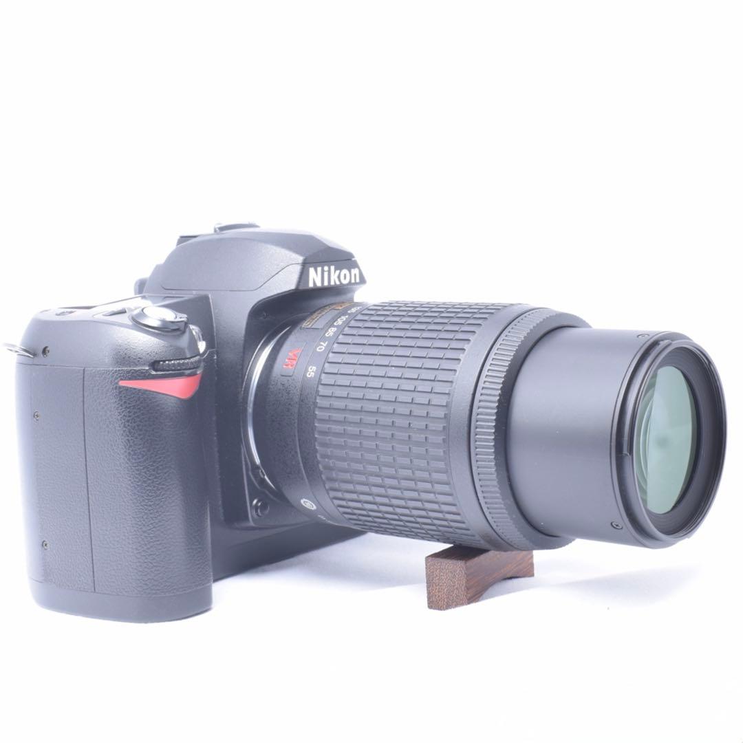 ❤️ニコン D70❤️入門機✨️手ぶれ補正Wレンズ✨️小型＆軽量⭐️一眼レフカメラ⭐️