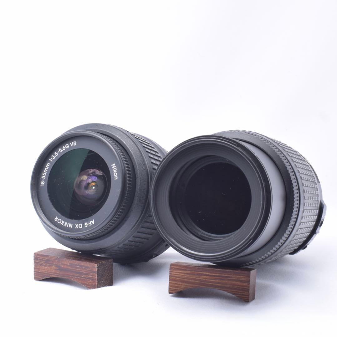 ❤️ニコン D70❤️入門機✨️手ぶれ補正Wレンズ✨️小型＆軽量⭐️一眼レフカメラ⭐️