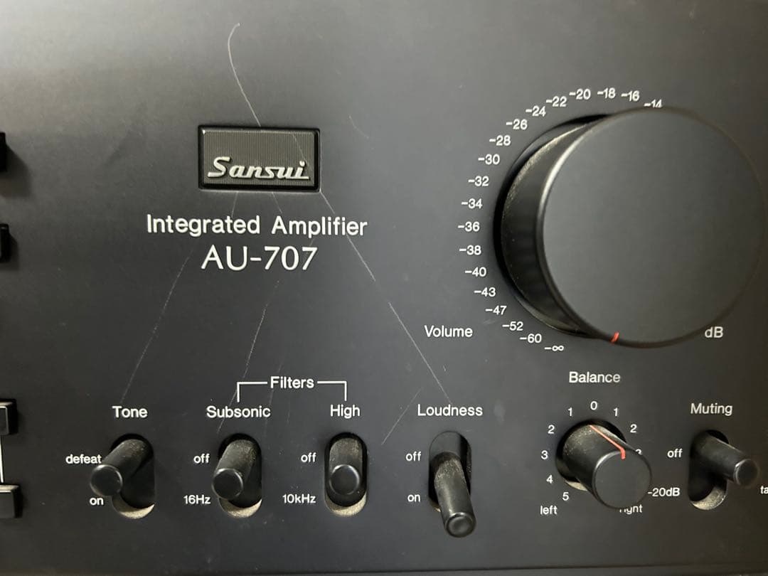 Sansui AU-707 プリメインアンプ