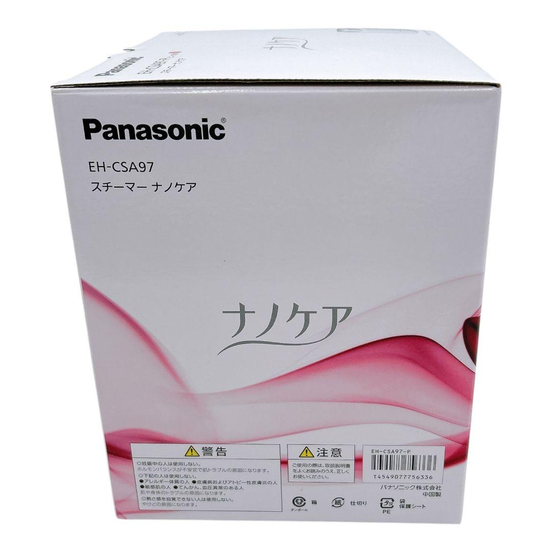 【新品】Panasonic スチーマー ナノケア W温冷エステ EH-CSA97