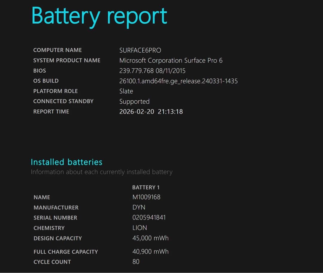 美品Microsoft Surface Pro 6本体 + キーボード 付属品