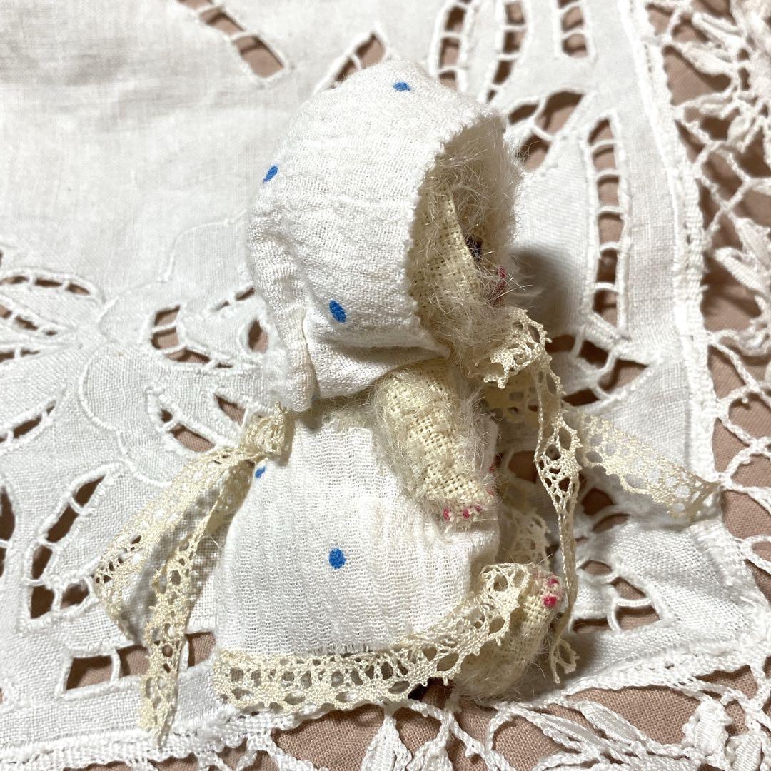 専用 テディベア ハンドメイド ai bear 手のひらサイズ 9㎝ うさぎ
