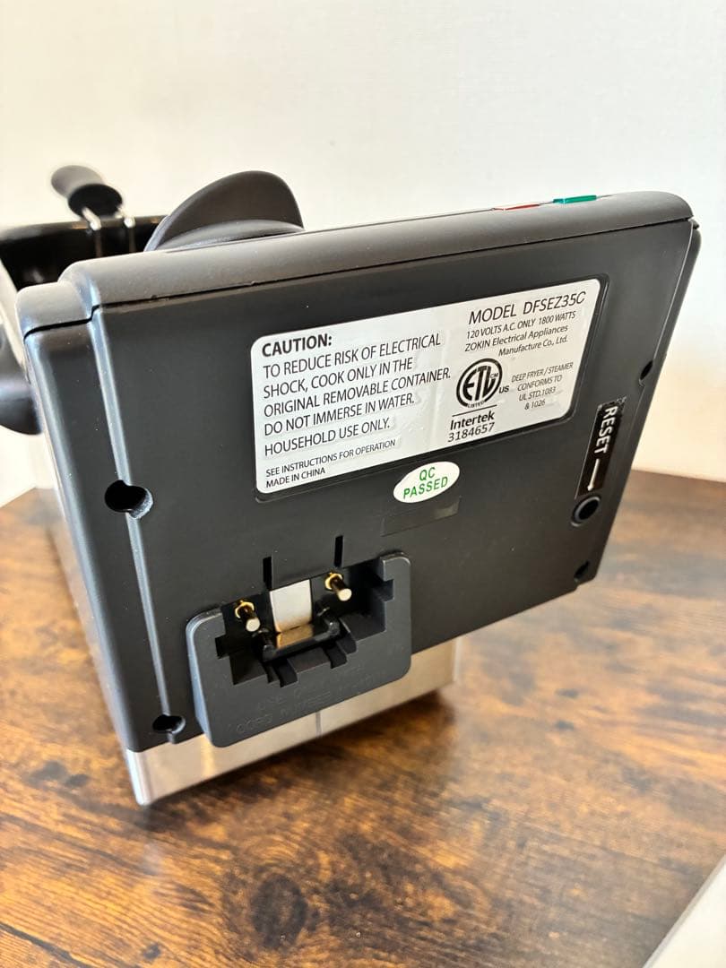 電気フライヤー 1800W Ldshouse DFSEZ35C 卓上フライヤー