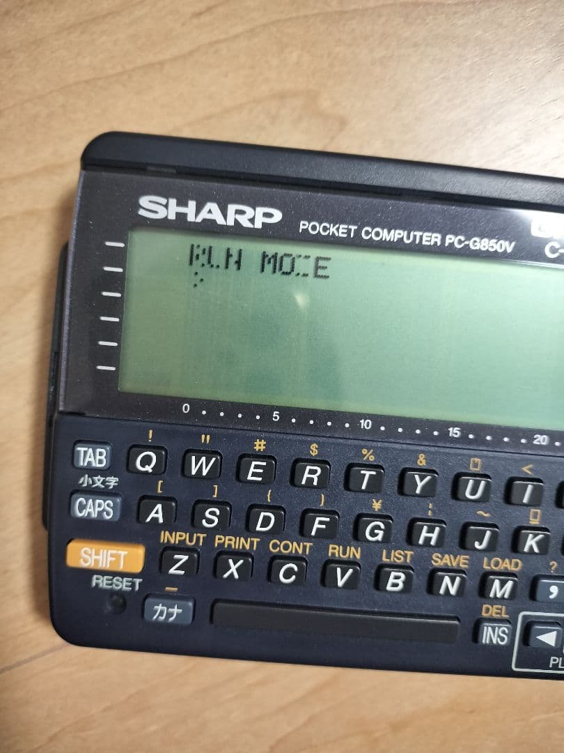 SHARP ポケットコンピュータ　ポケコン