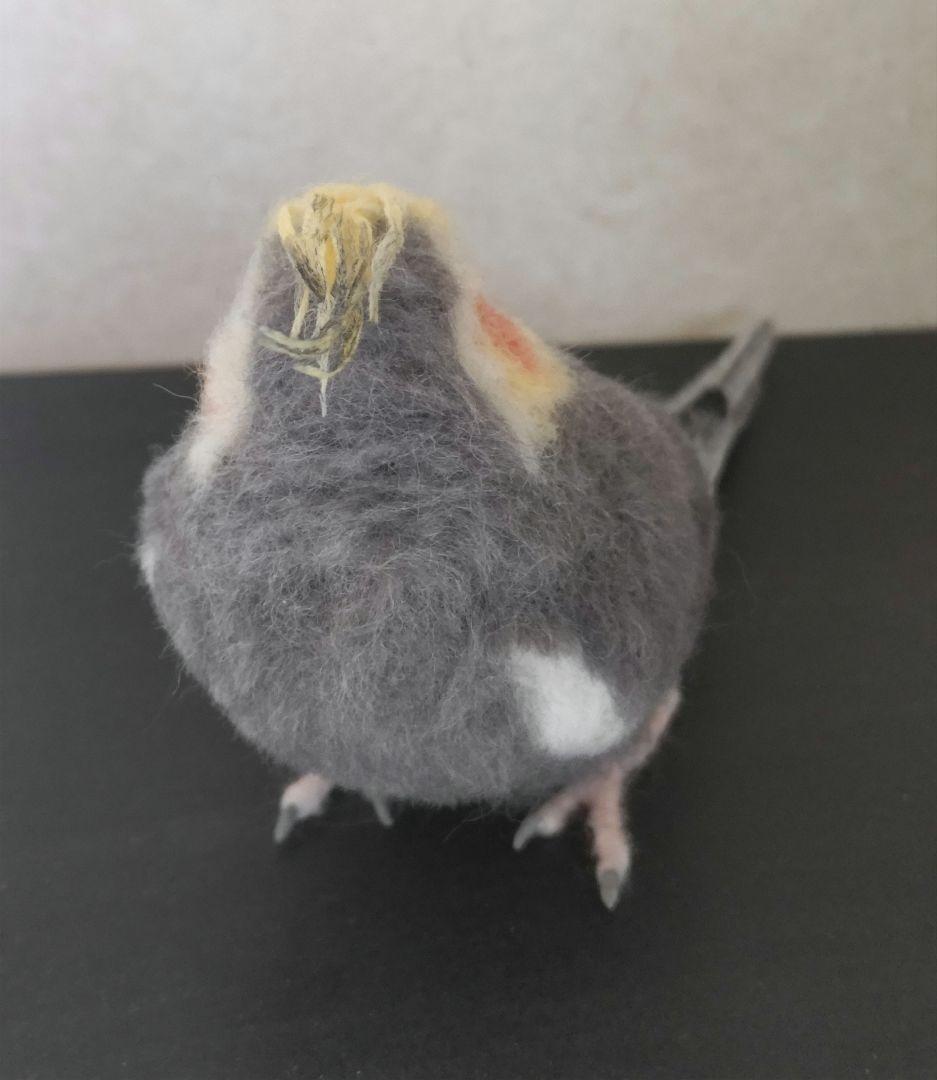 羊毛フェルト オカメインコ ノーマル