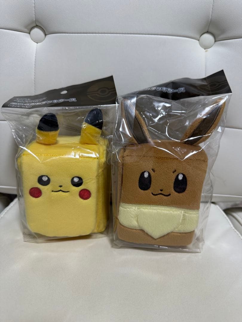 ピカチュウ・イーブイ ポケモンカードケース＆ダメカンケース＆マット計12点セット