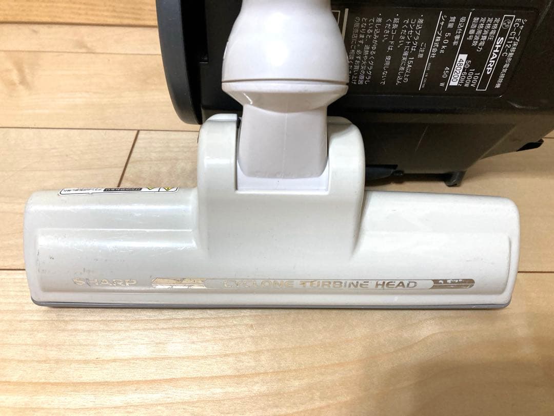 SHARP 電気掃除機 EC-CT12-C【消毒/清掃/動作確認済】　I