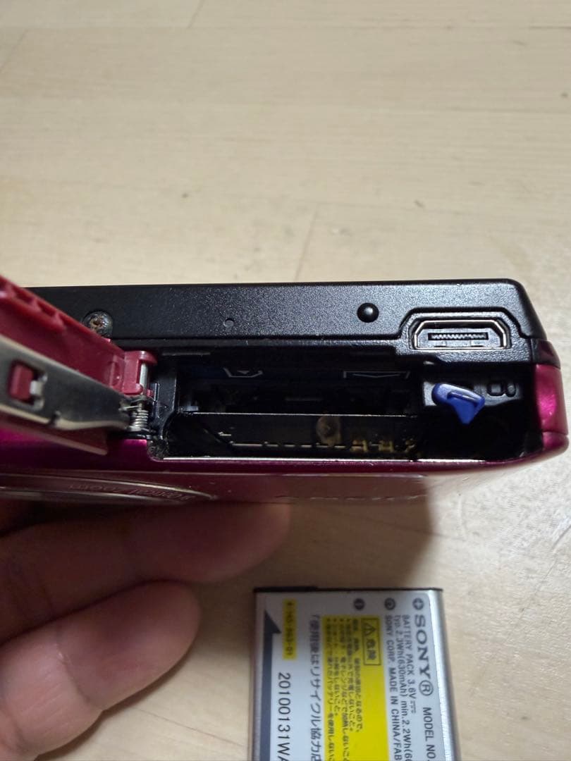 SONY サイバーショット　DSC-W380 ジャンク