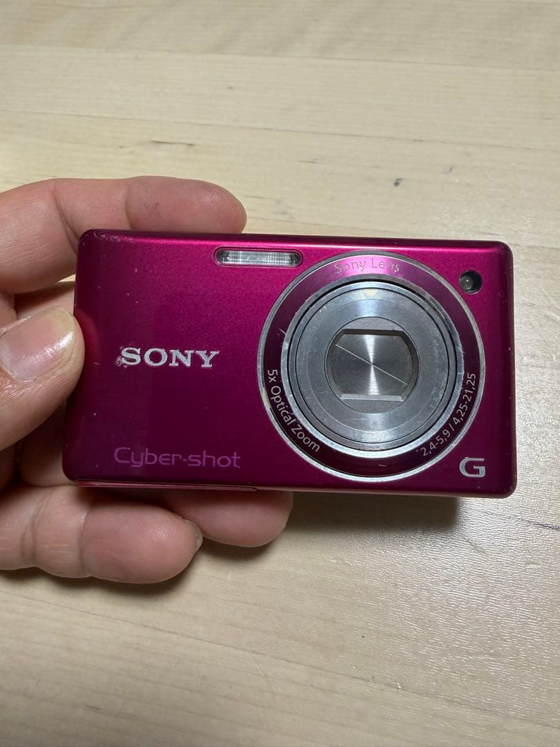 SONY サイバーショット　DSC-W380 ジャンク