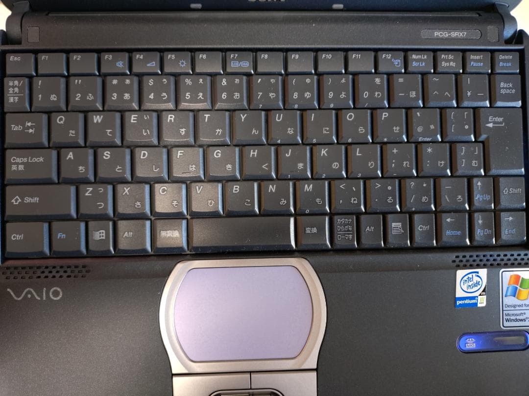 SONY VAIO PCG-SRX7 中古ノートパソコン
