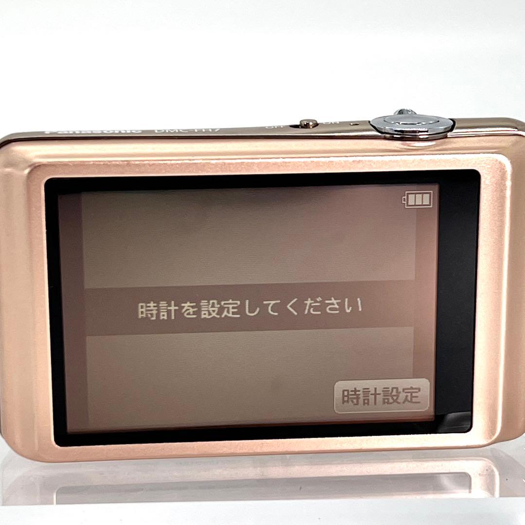 [美品]パナソニック Panasonic LUMIX DMC-FH7 デジカメ