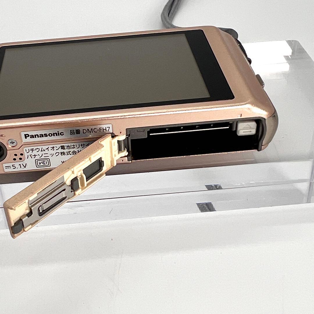 [美品]パナソニック Panasonic LUMIX DMC-FH7 デジカメ