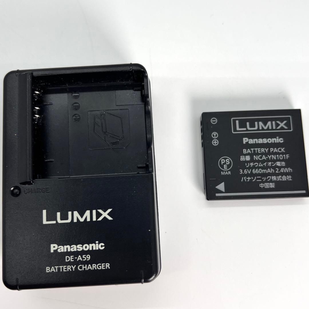 [美品]パナソニック Panasonic LUMIX DMC-FH7 デジカメ