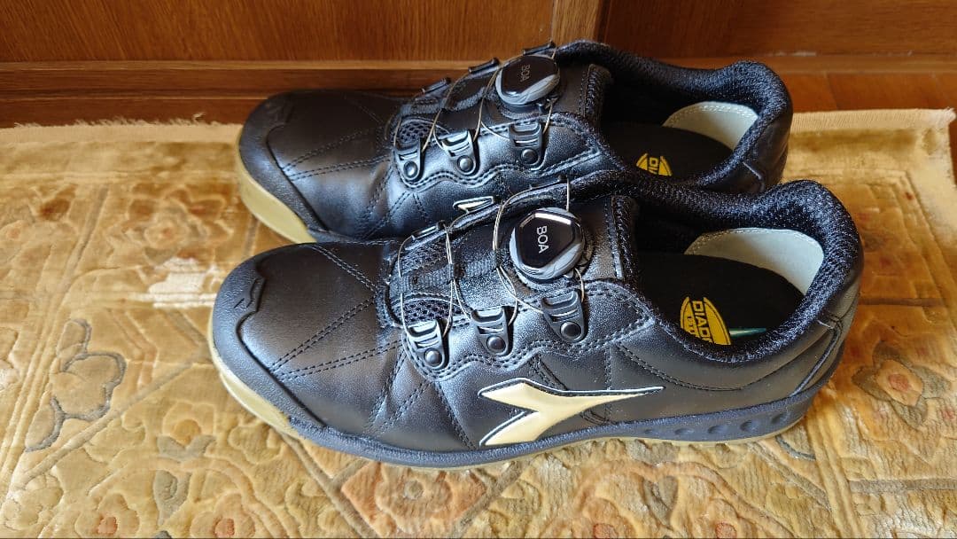 DIADORA BOA 安全靴 黒　25.0EEE