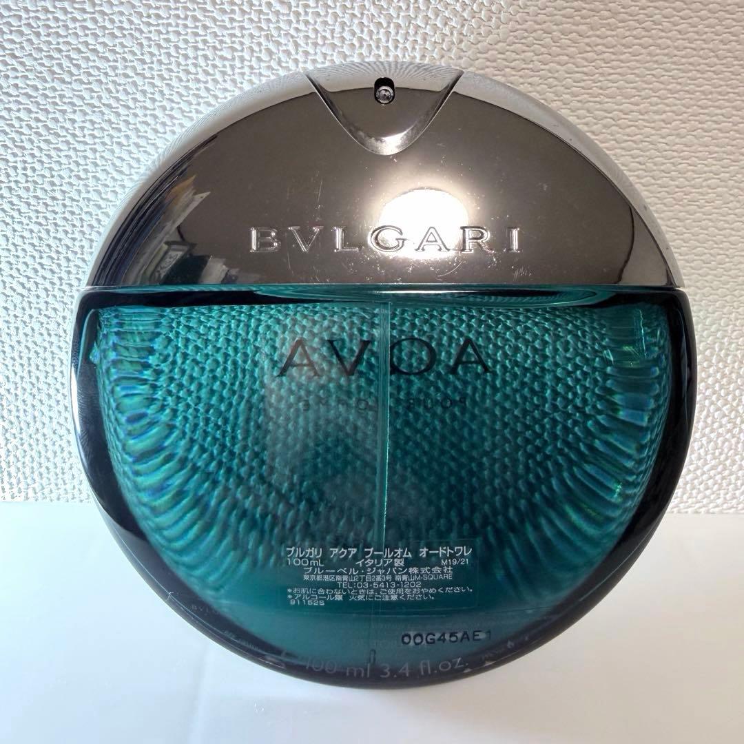 【ほぼ未使用】ブルガリ⭐︎アクア⭐︎プルーオム⭐︎オードトワレ⭐︎100ml