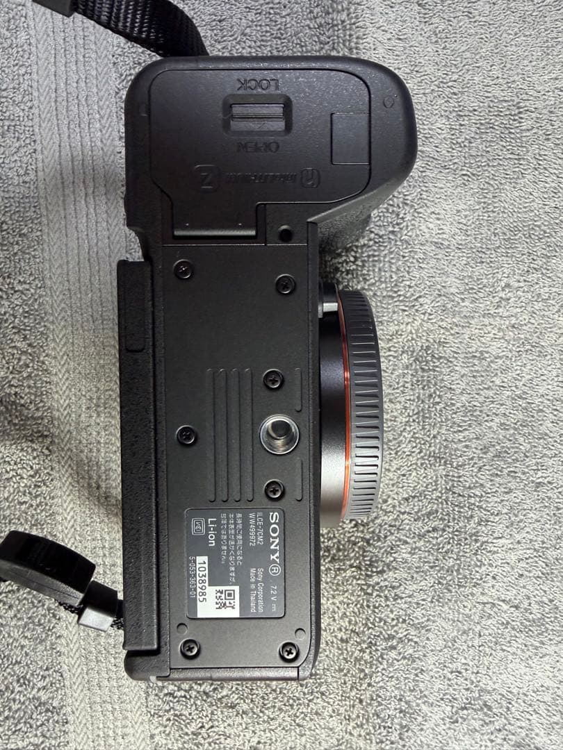 SONY α7C II (シャッター数407回)予備バッテリー、チャージャー付き