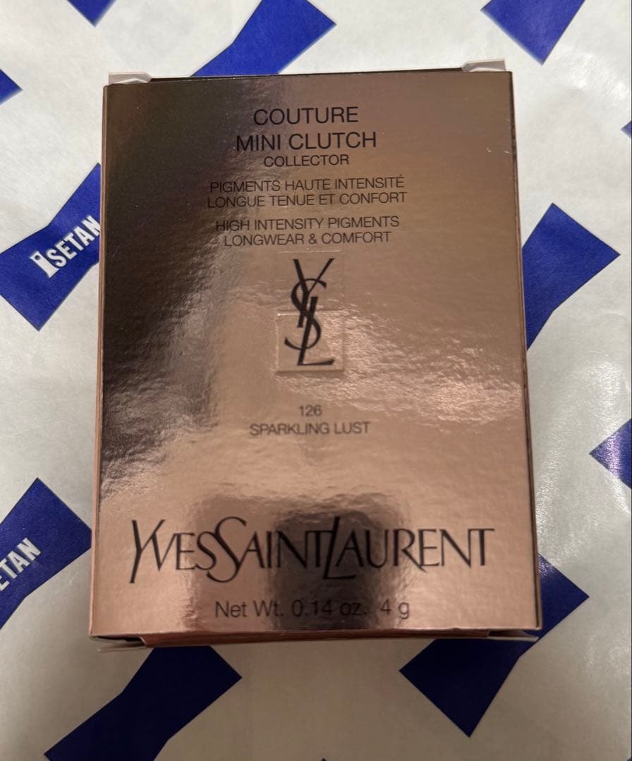 イヴサンローラン YSL クチュールミニクラッチコレクター　126