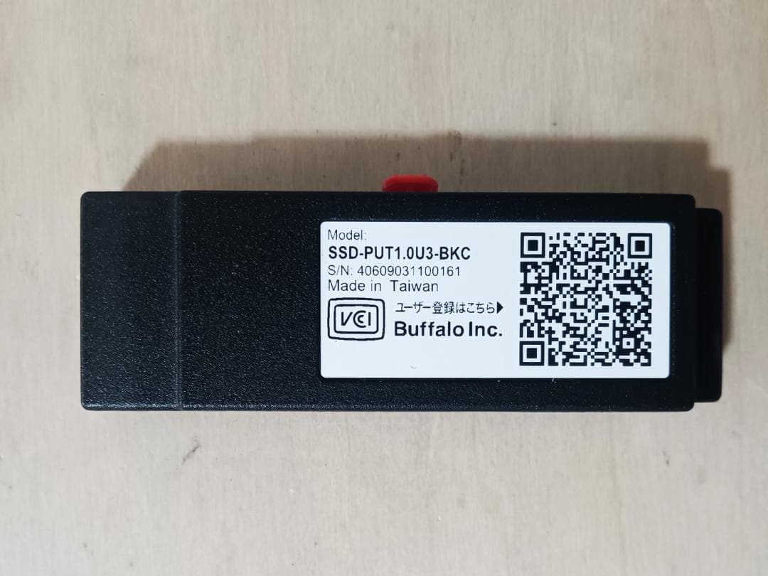 BUFFALO SSD-PUT1.0U3-BKC 容量1.0TB