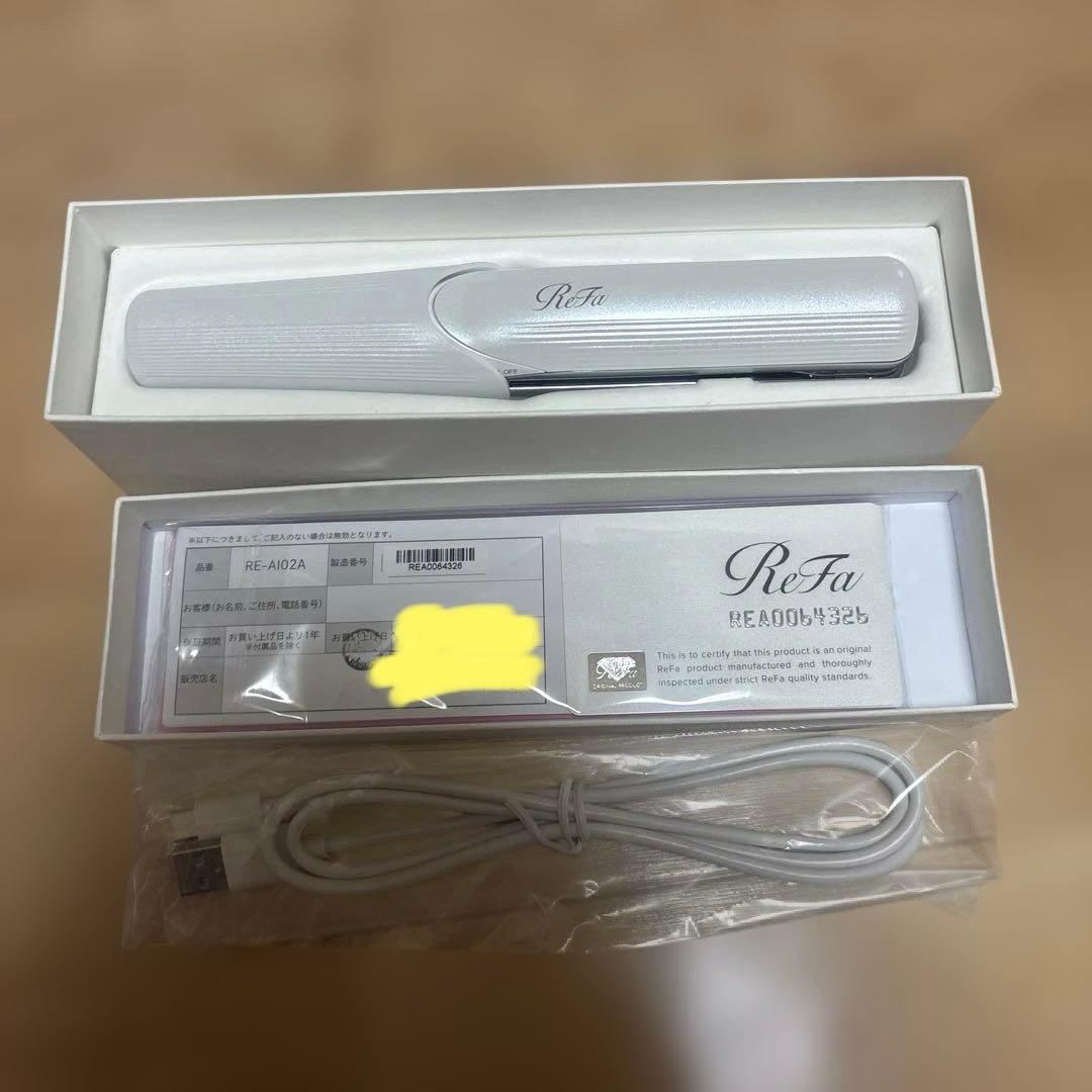 り*な様 美品【ReFa】 ビューテックフィンガーミニアイロン RE-A102A