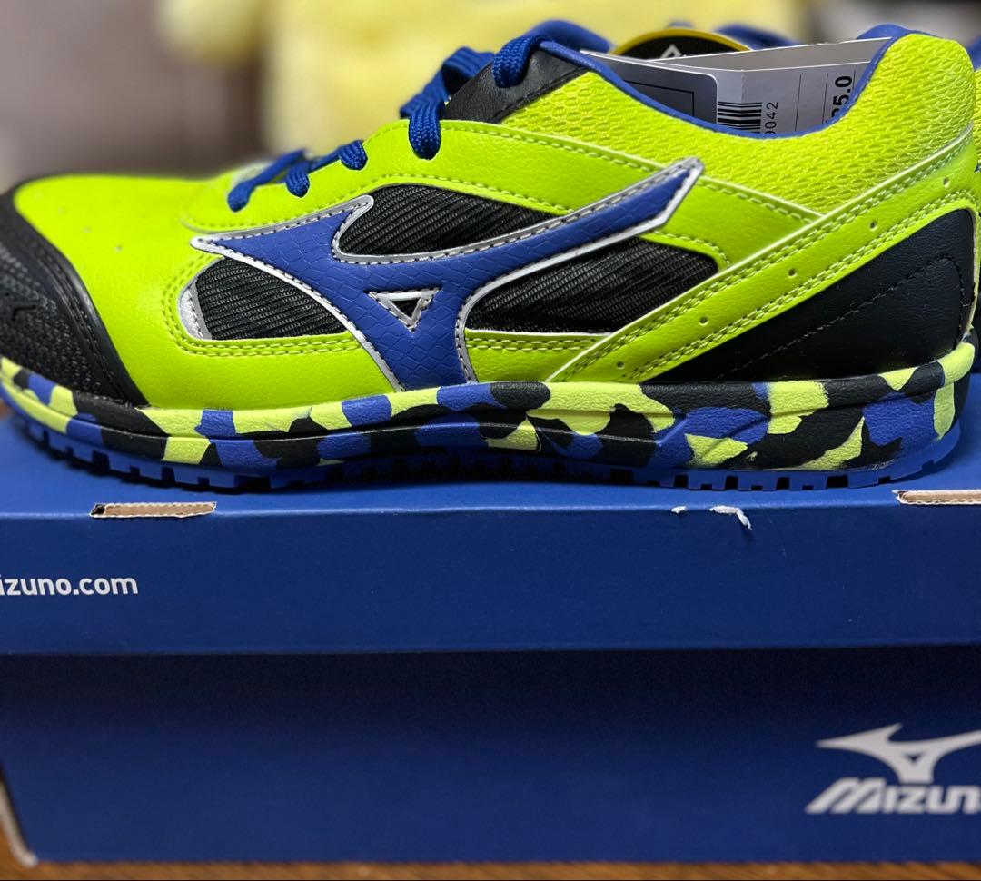 Mizuno 蛍光イエロー 安全靴