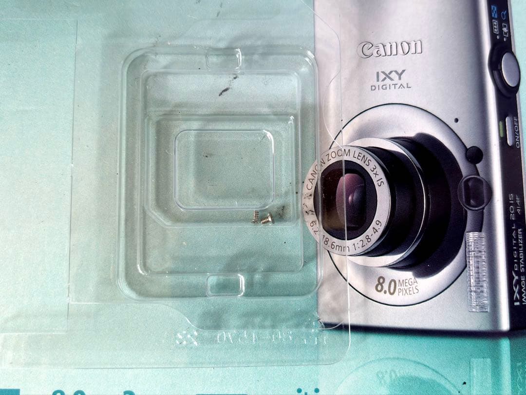 【Canon】ジャンク扱い！IXY DIGITAL 20 IS 8.0メガ