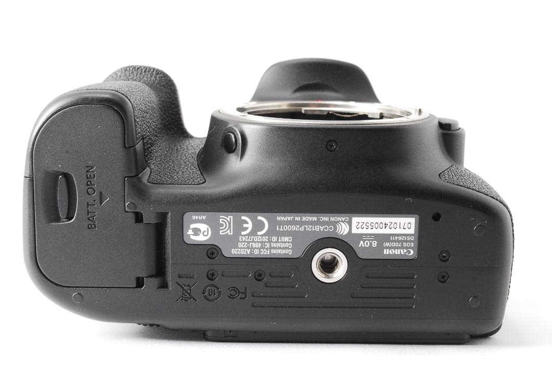 美品 キャノン Canon EOS 70D ボディ 一眼レフカメラ