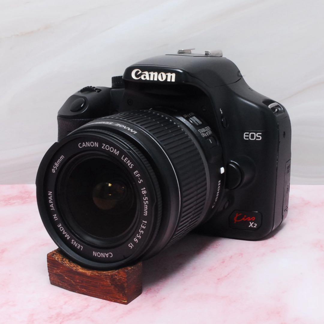 初心者おすすめ✨Canon Kiss X2✨大人気✨コンパクト✨軽量