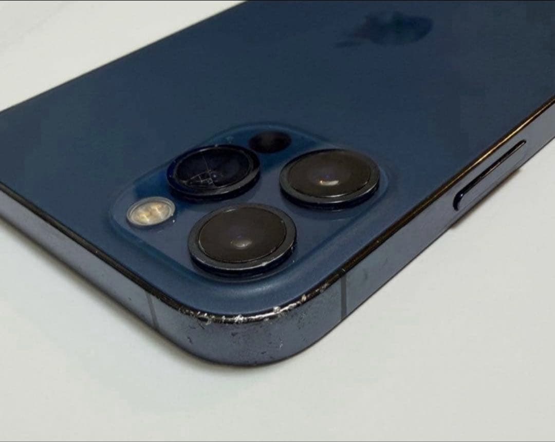iPhone12pro パシフィックブルー 256GB バッテリ 一容量81%