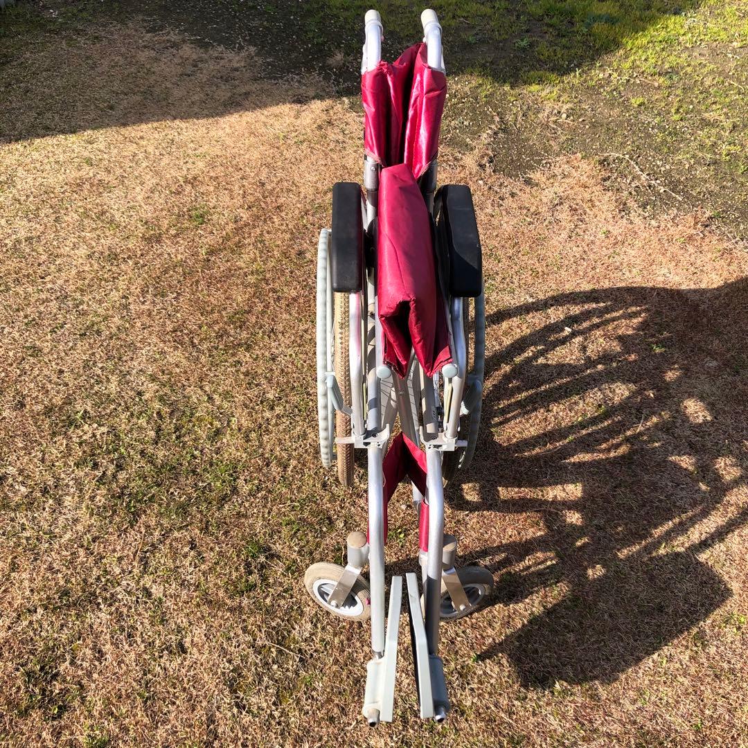 幸和製作所 介助用車椅子 S-15 自走式 背折れタイプ 折りたたみ式 介護