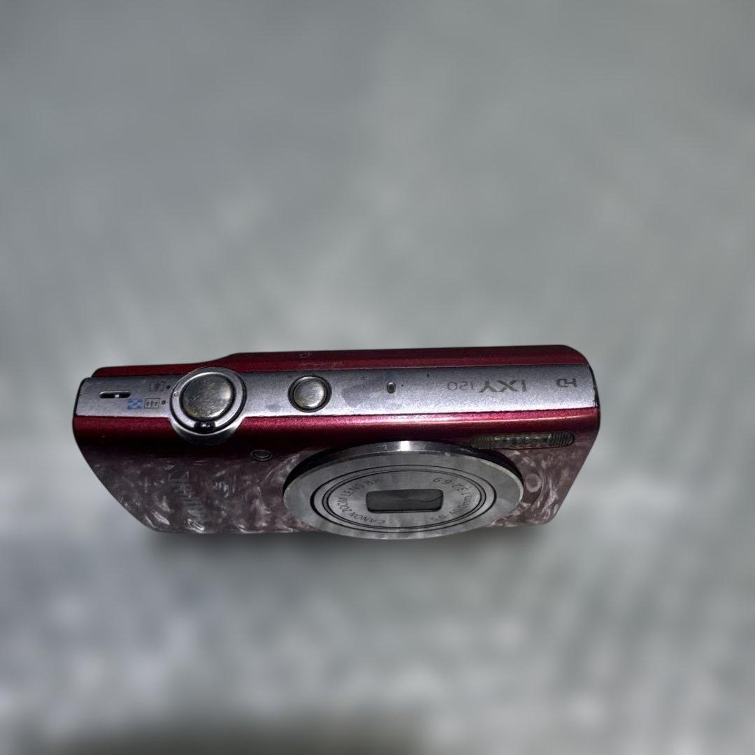 Canon IXY120 デジタルカメラ　レッド