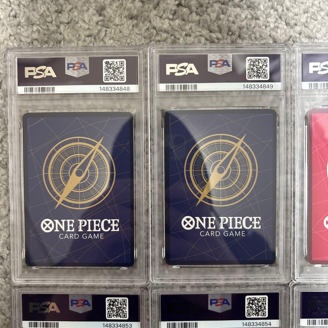 ONE PIECE プレミアムカードコレクション25th PSA鑑定品　連番