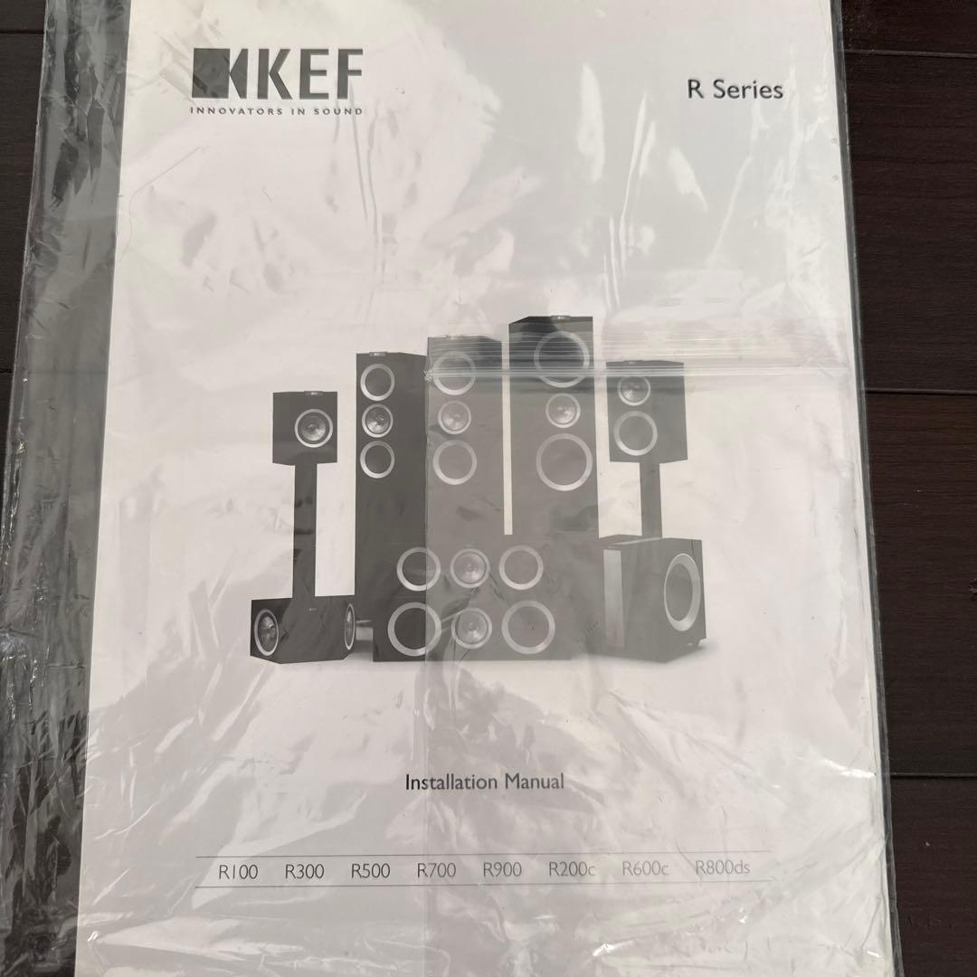 今週末のみ価格KEF r700ブラック(B)2本目