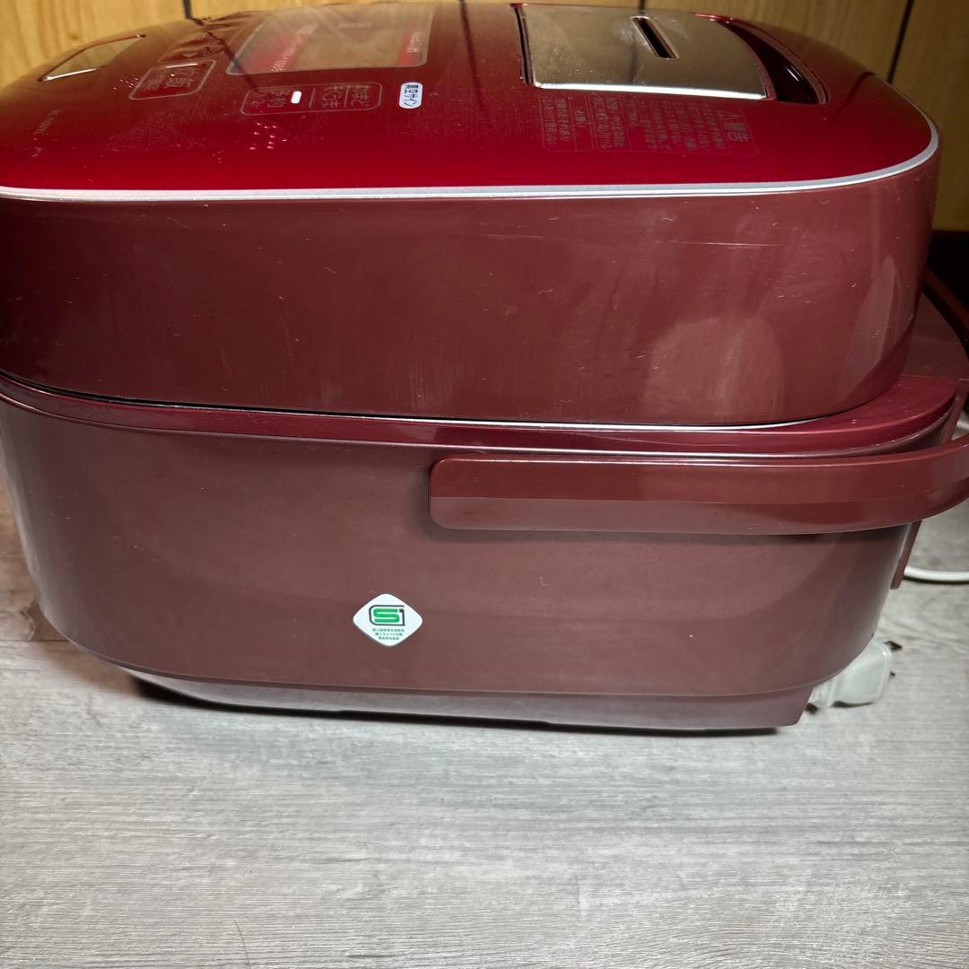 TOSHIBA RC-10VXL レッド真空压力IH 炊飯器