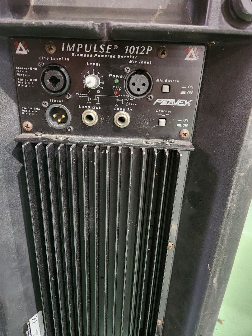 Peavey IMPULSE 1012P スピーカー ジャンク