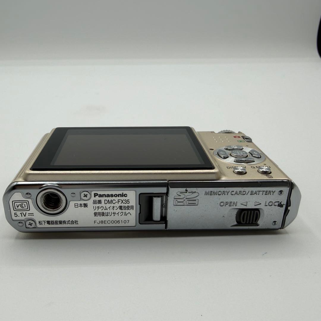 Panasonic LUMIX DMC-FX35 デジカメ　シャンパンゴールド