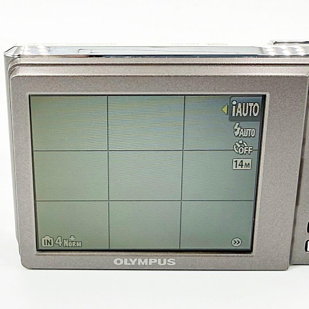 オリンパス FE-4020 パールホワイト コンデジ カメラ 中古