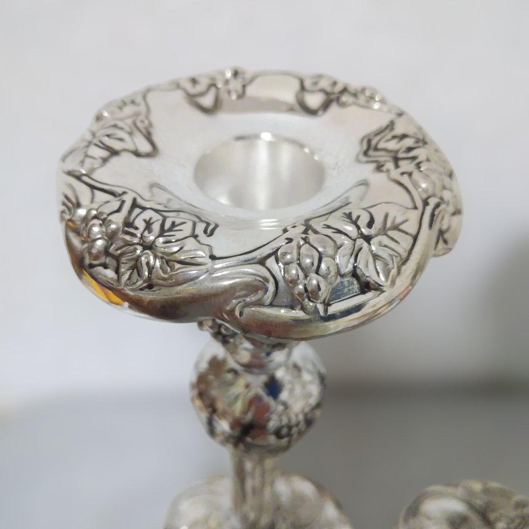 godinger silver キャンドルスタンド 2個セット