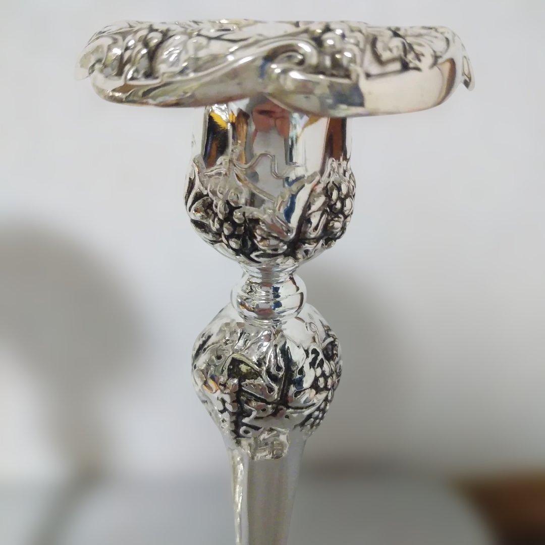 godinger silver キャンドルスタンド 2個セット